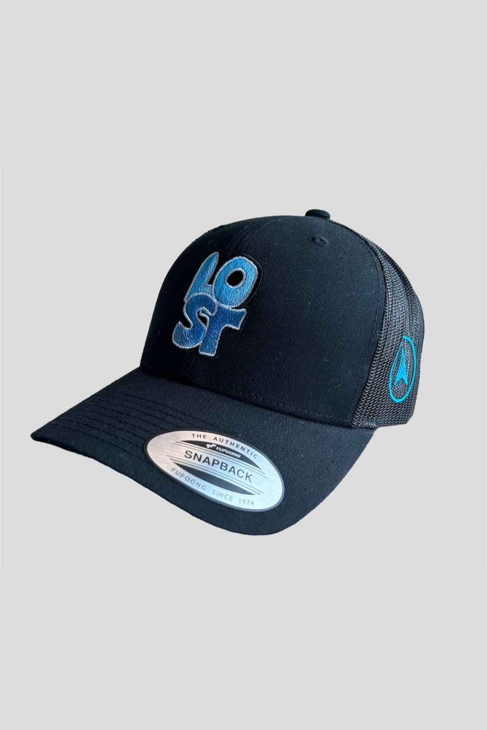 LS Blue Lost Logo Cap Black