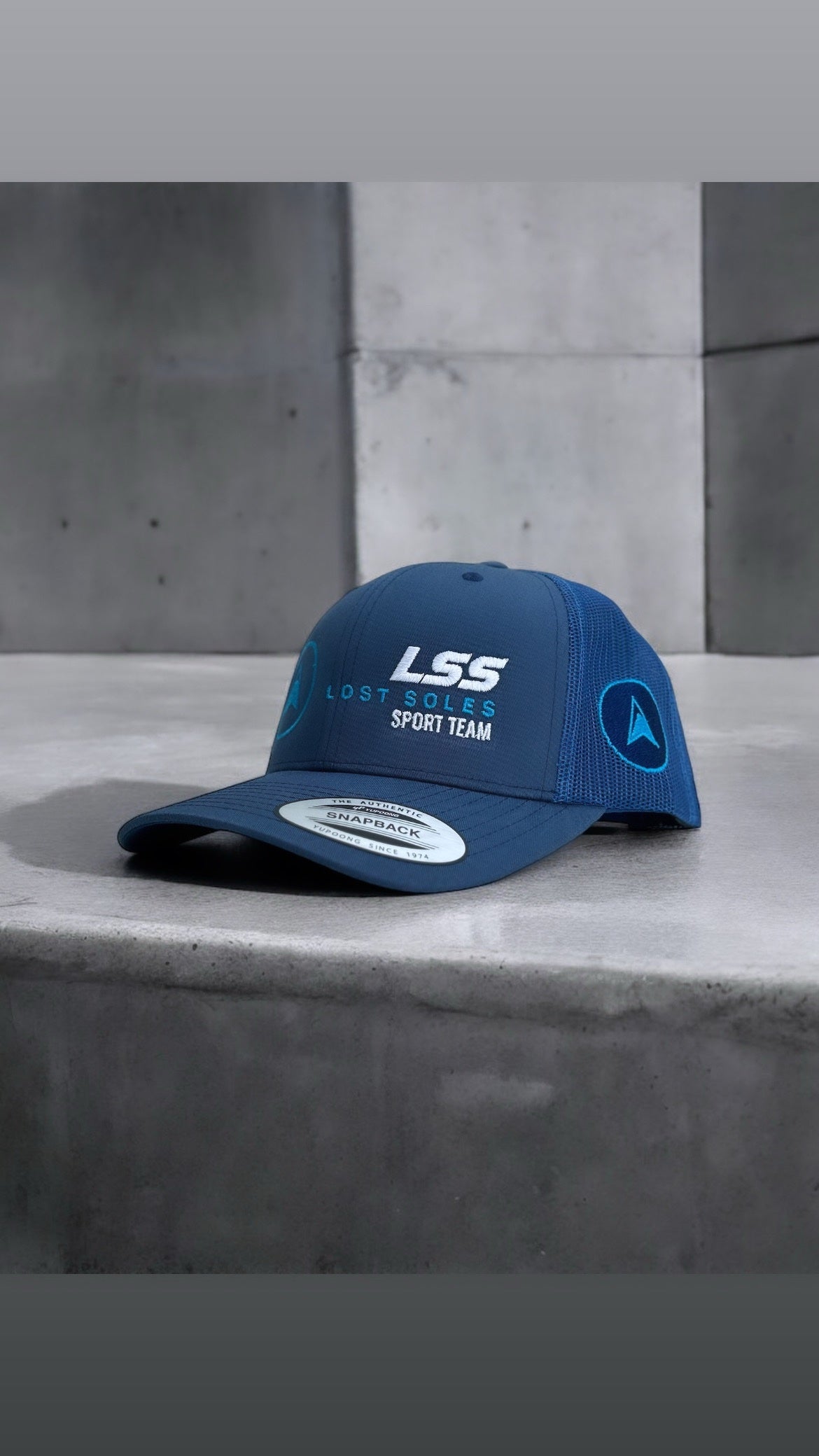 Steel Blue F1 Cap (with blue)