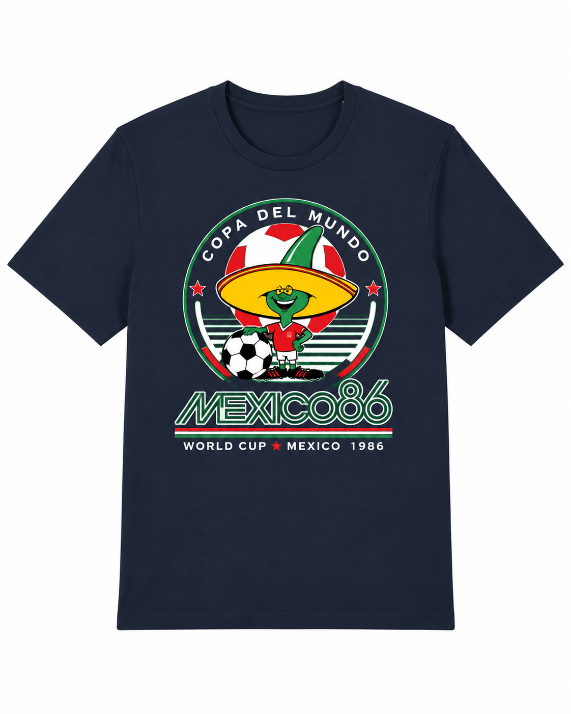 Mexico 86 navy t shirt ( navy ) ( pre order shipped 22/05/26)