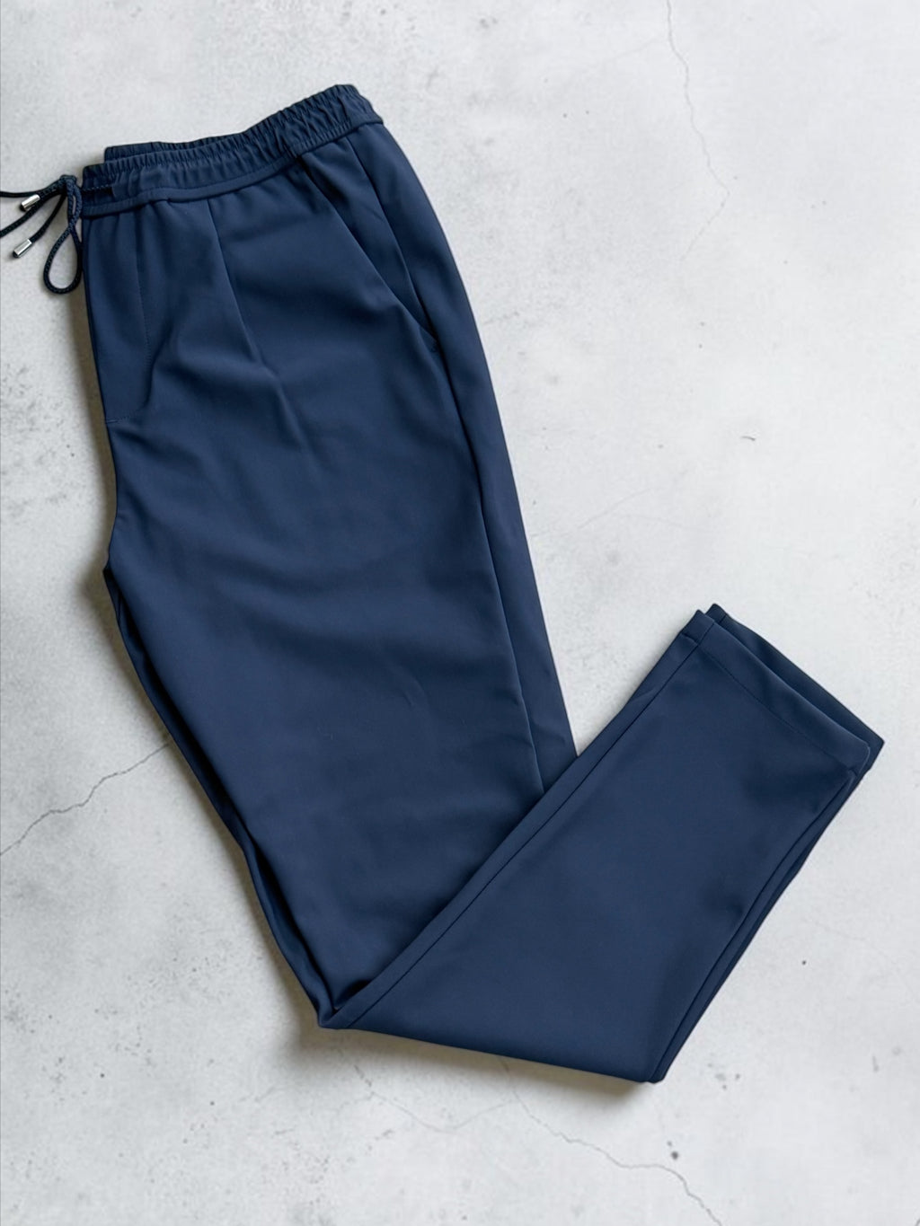 Transitional navy pants
