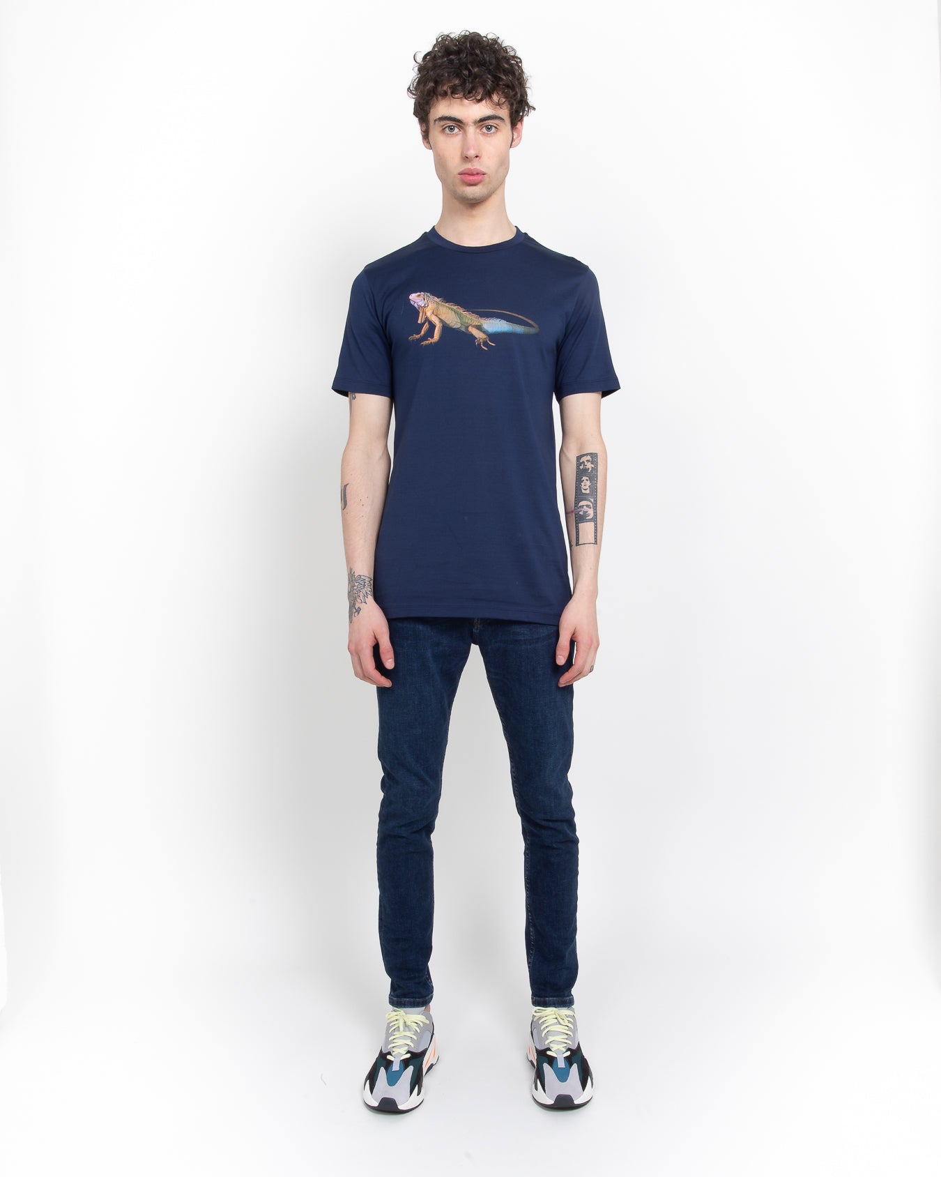 Navy Luxury Lizard TShirt