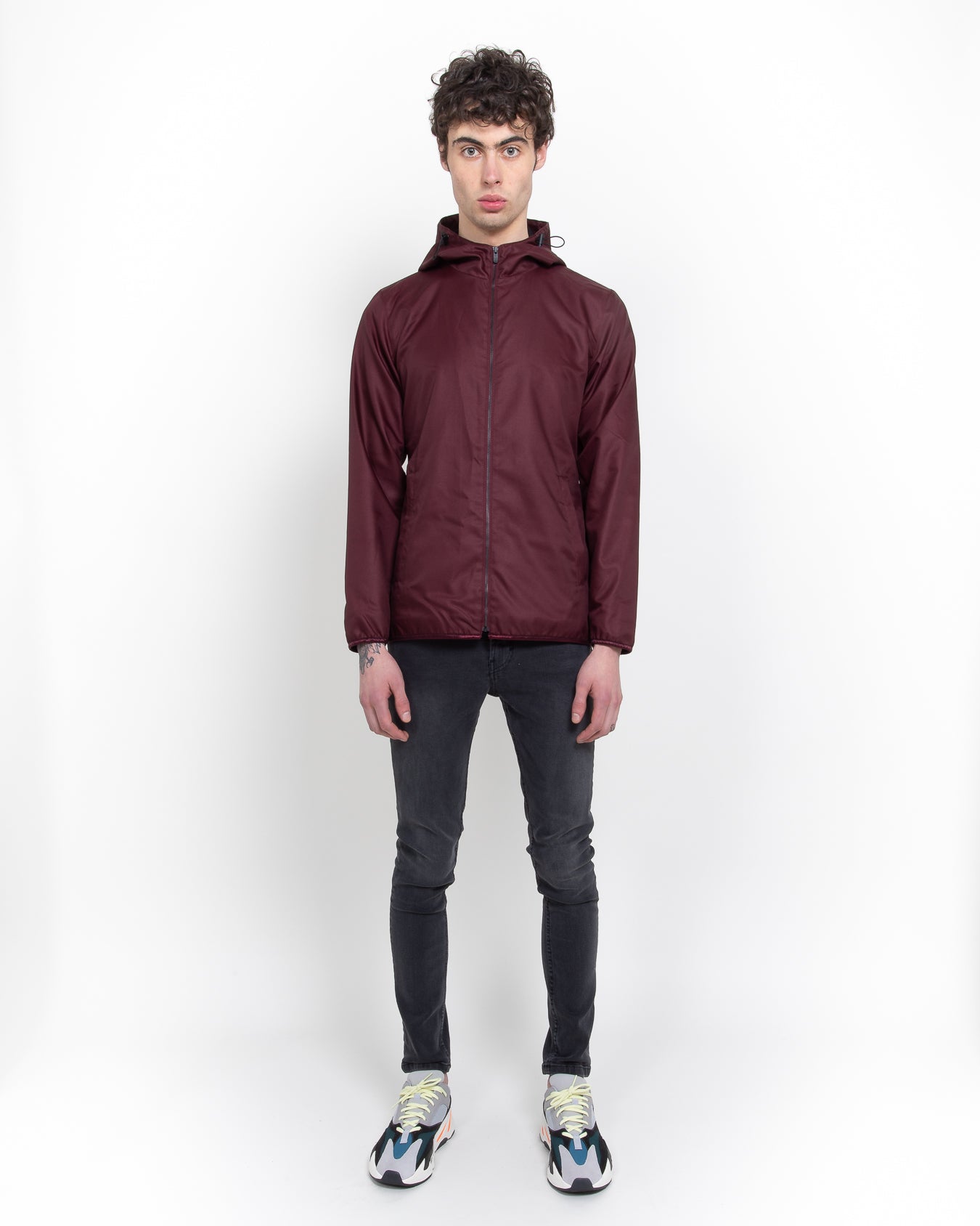 Red Windbreaker