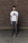Aztec Red White T-Shirt (Black Label)