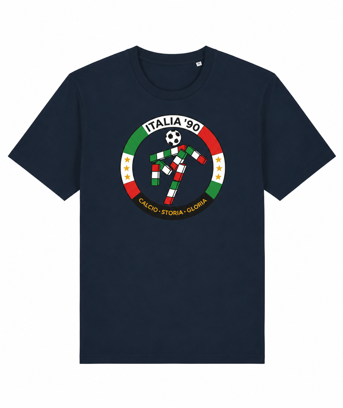 Italia 90 T-shirt (navy) (this is a pre order shipped 22/05/26)