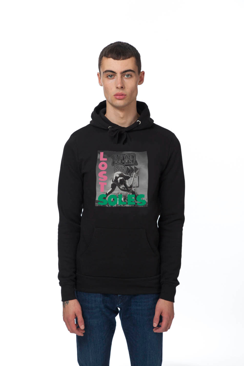 Beat Clash Black Hoody
