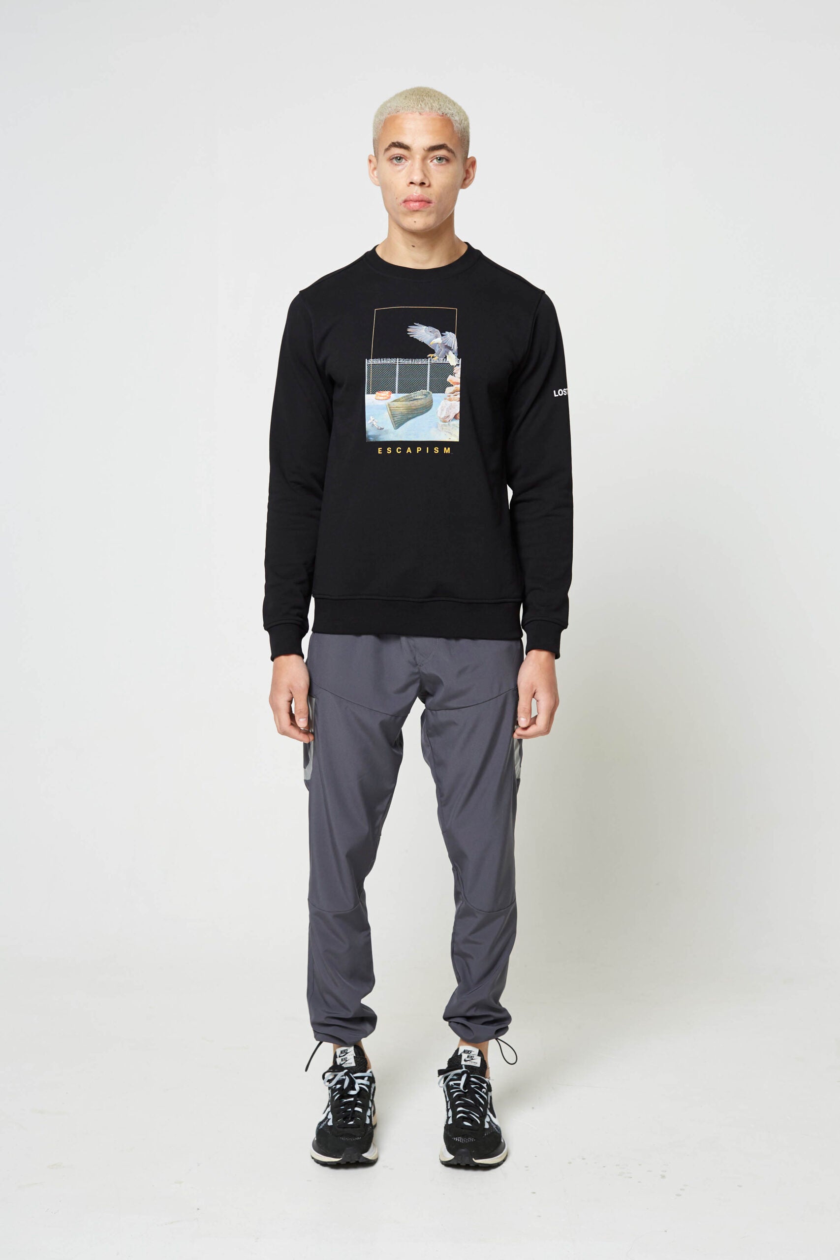Black Escapism Jumper