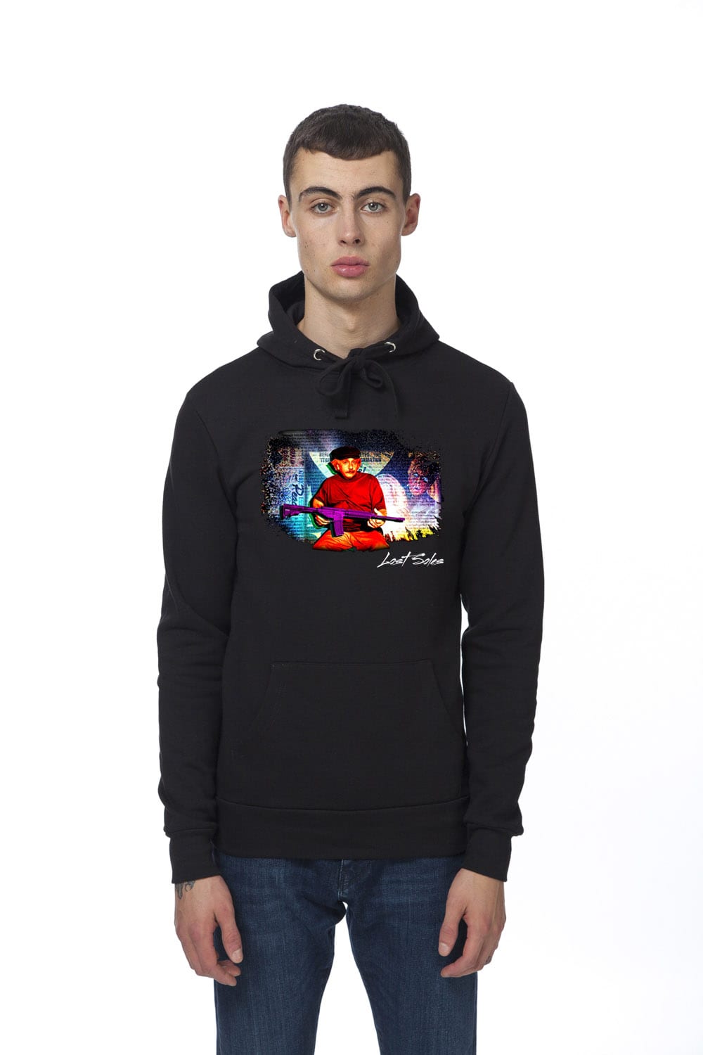 Black Einstein Hoody