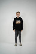 Kids Black Humanism Jumper
