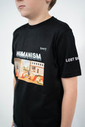 Kids Black Humanism Tshirt