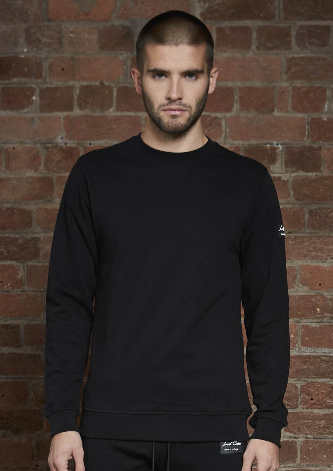 Men's Black Tracksuit Jumper