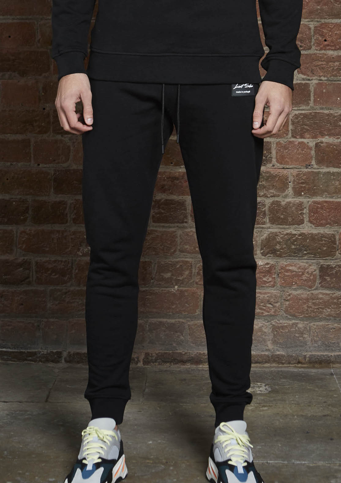 Men's Black Tracksuit Pants