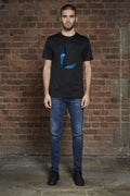 Feather Black T-Shirt (Luxury Range)