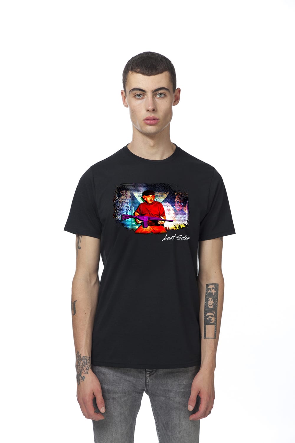 Black Einstein T-Shirt (Black Label)
