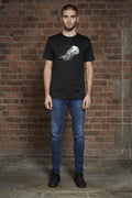 White Jellyfish 2.0 Black T-Shirt (Luxury Range)