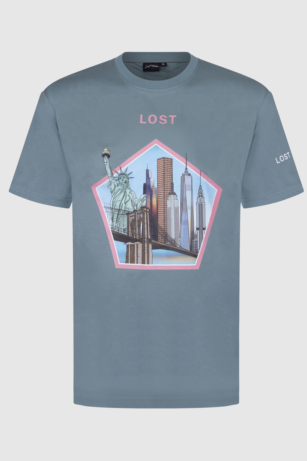 New York Luxury Petrol Blue Tshirt