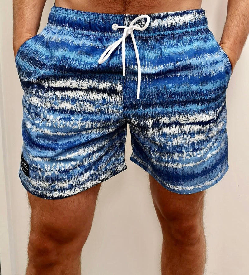 Blue Luxury Swim Shorts