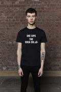 She Sips the Coca Cola (Camelphat) Black TShirt