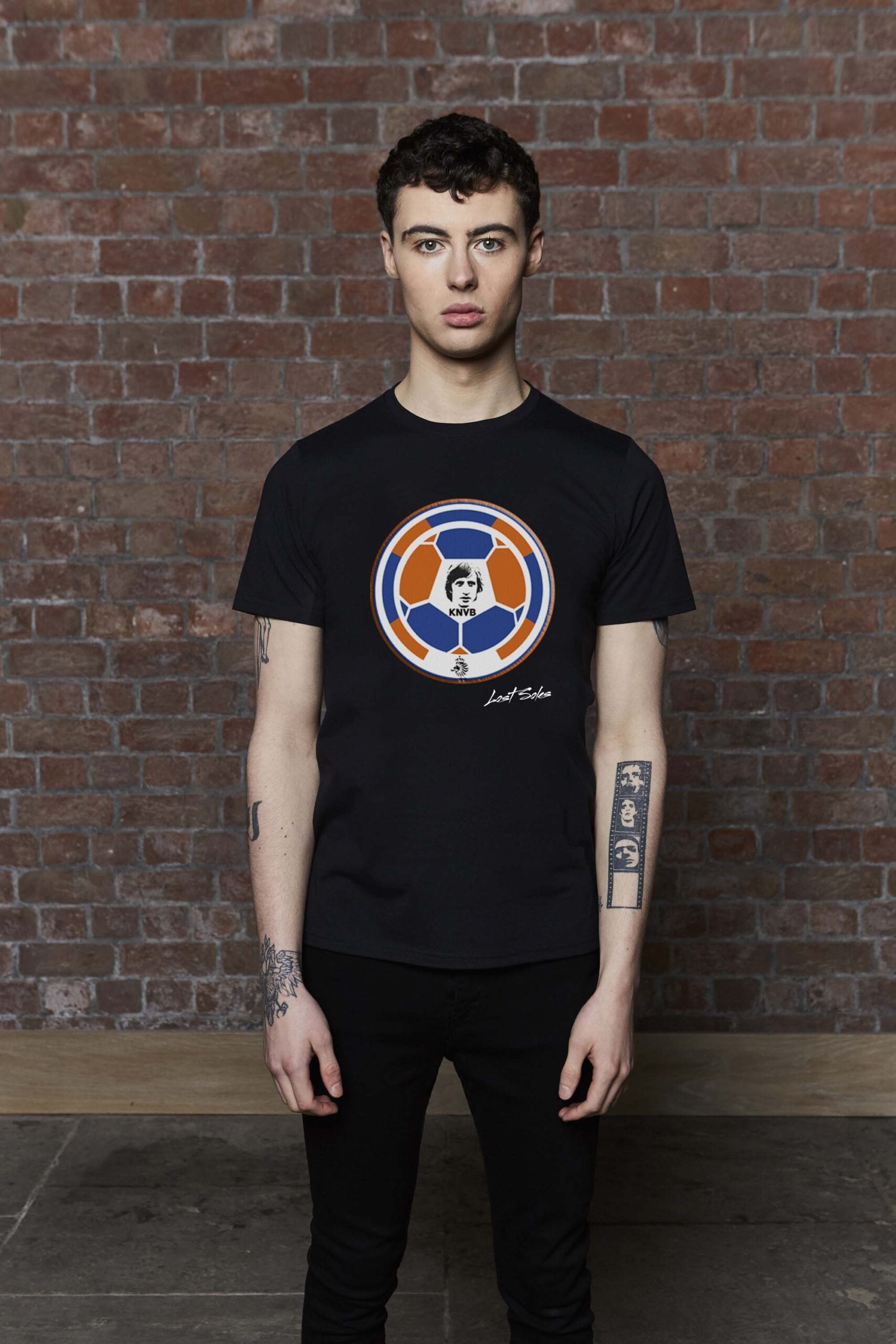 Cruyff T-Shirt Black (Black Label)