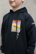 Kids Navy Hyper-Consumerism Hoody
