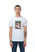 White Elvis Inspired Tshirt (Black Label)
