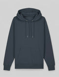 Luxury plain ink grey hoodie