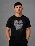 Gorilla T shirt, Battleship grey