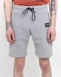 Grey Fabric Shorts