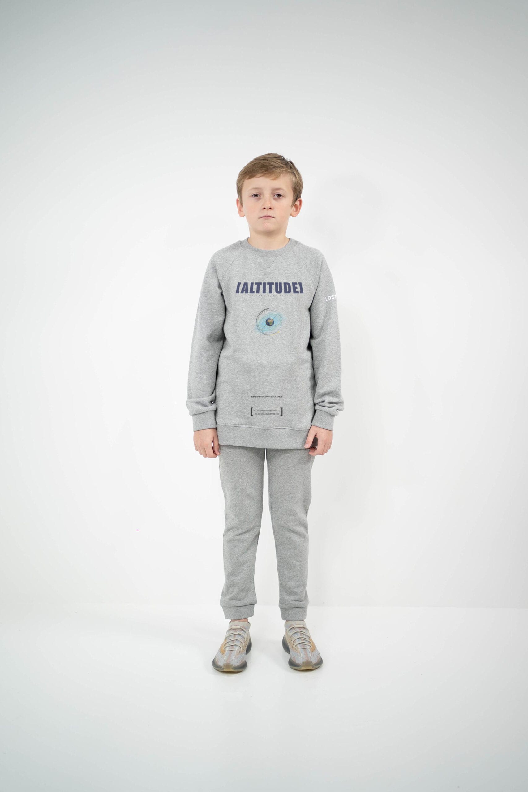 Kids Grey Altitude Sweatshirt