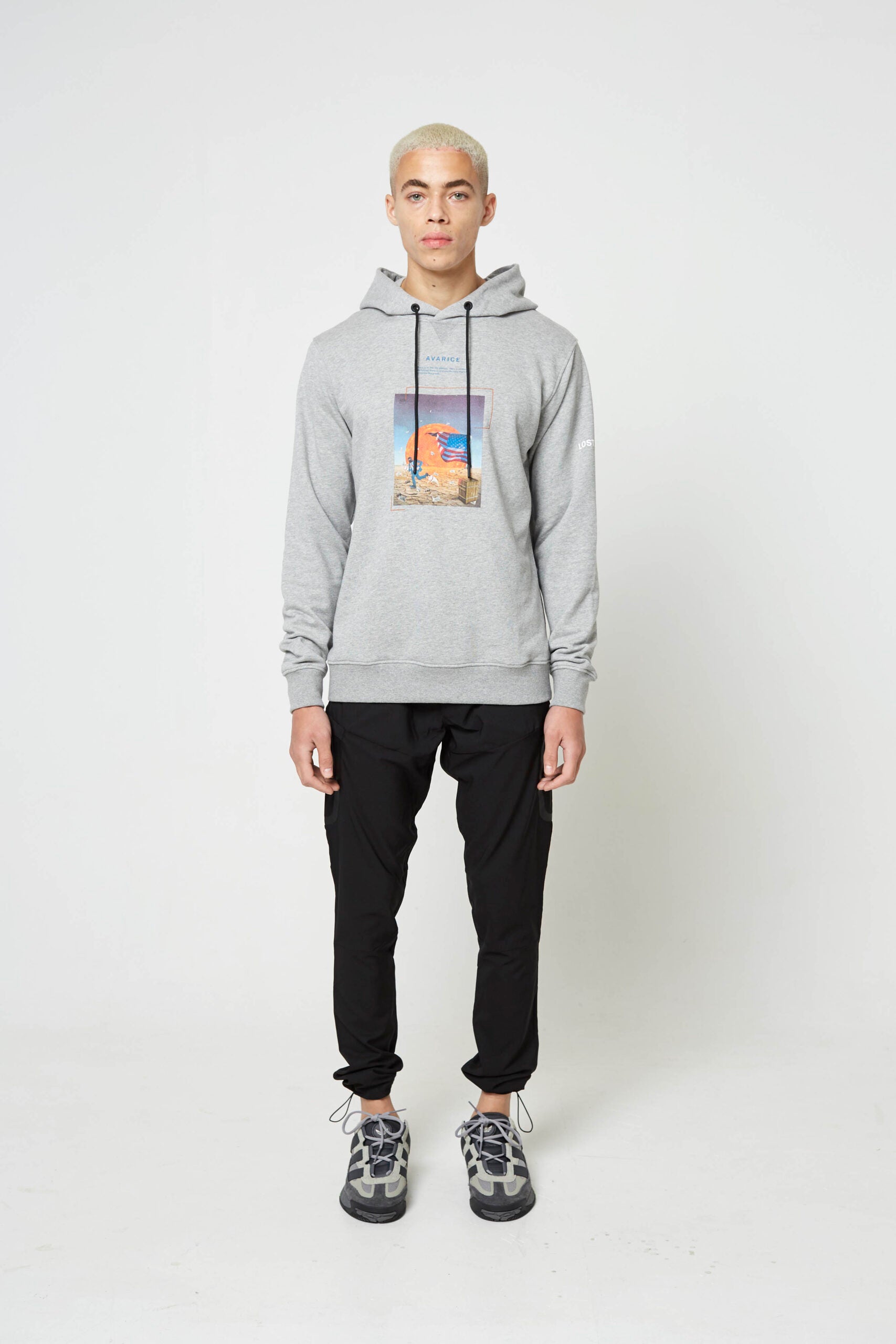 Grey Avarice Luxury Hoody