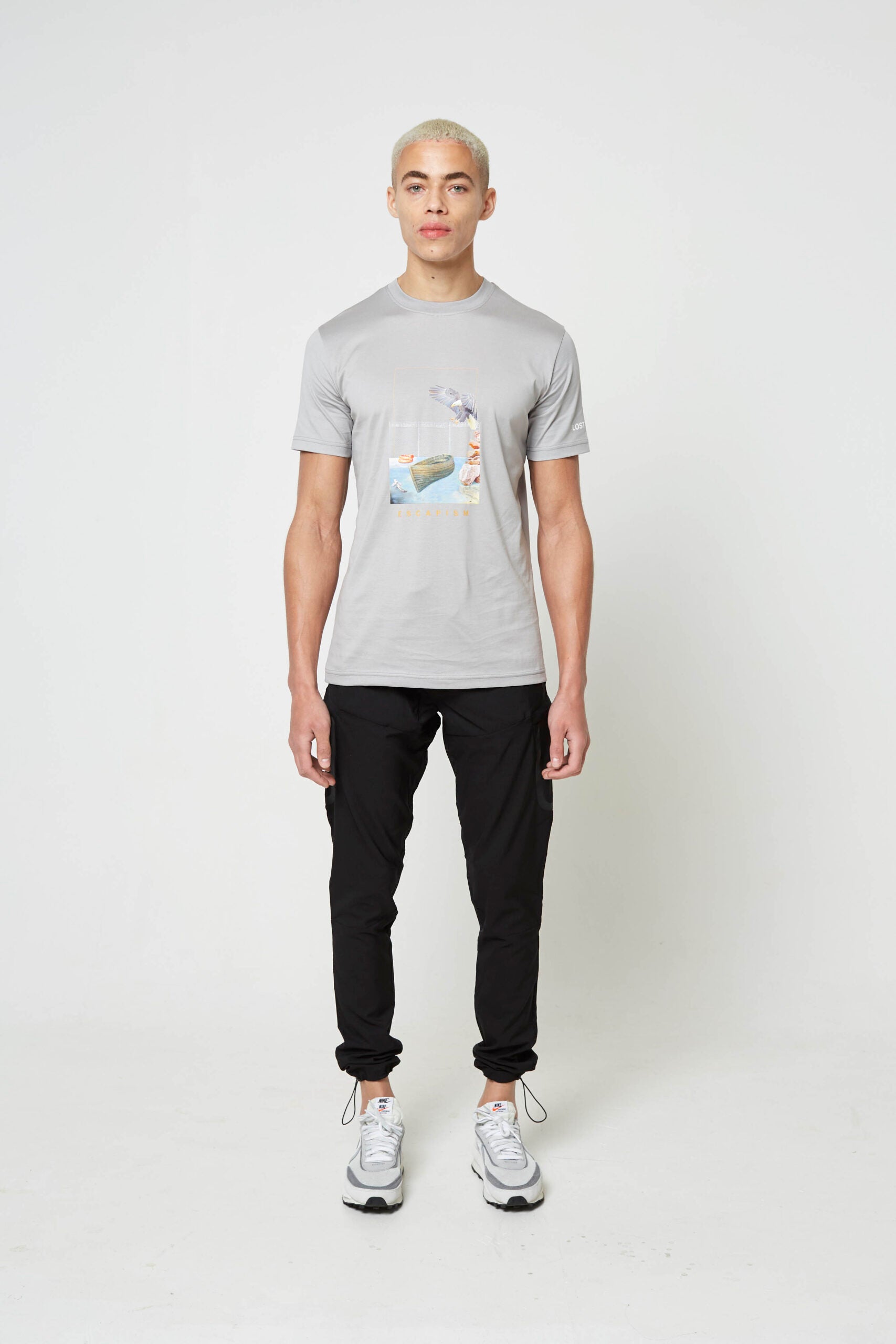 Grey Escapism Luxury Tshirt