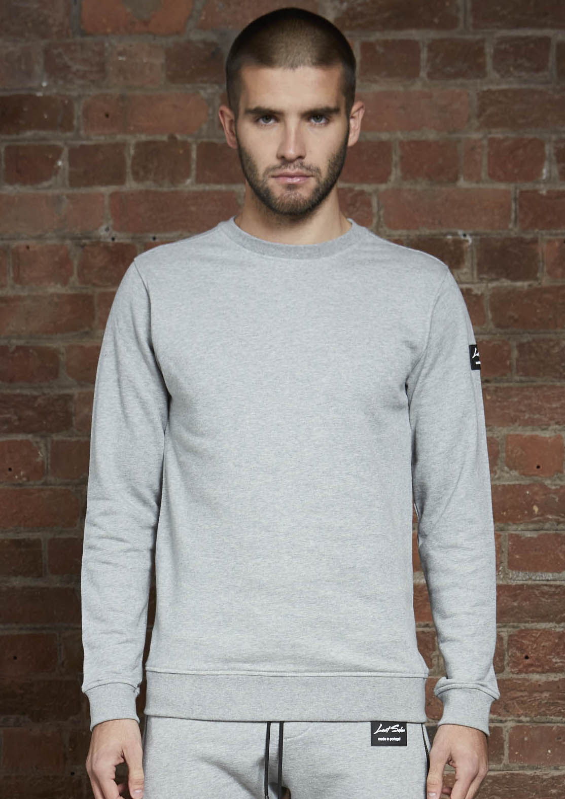 Men's Grey Tracksuit Jumper