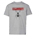 Kids Killuminati T Shirt Silver Marl