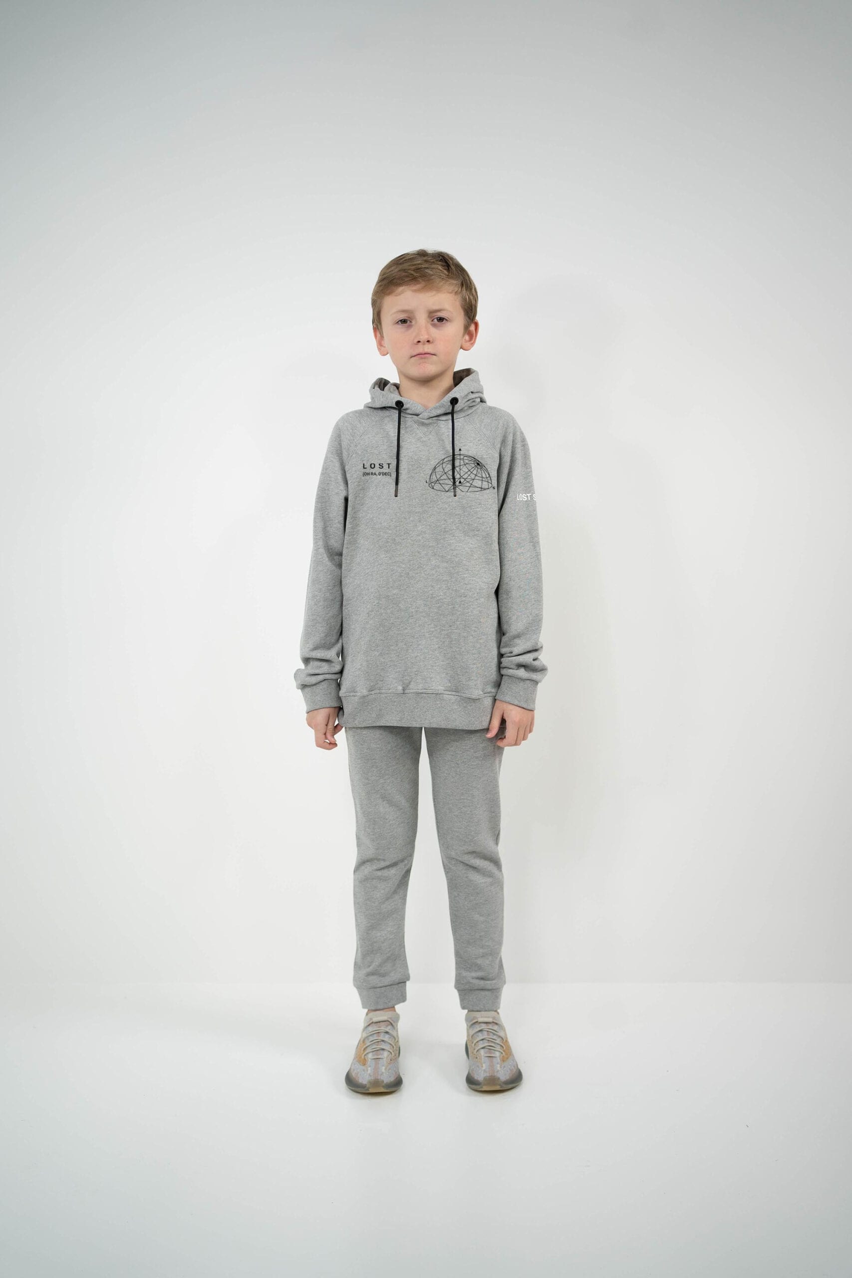 Kids Grey Vernal Equinox Hoody