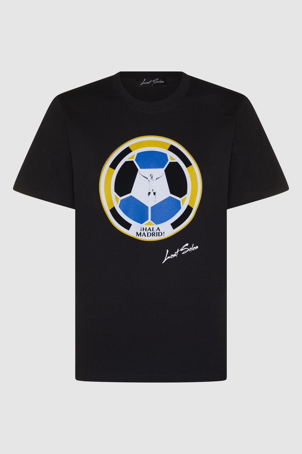 Mens Hala Madrid Tshirt Black (Black Label)