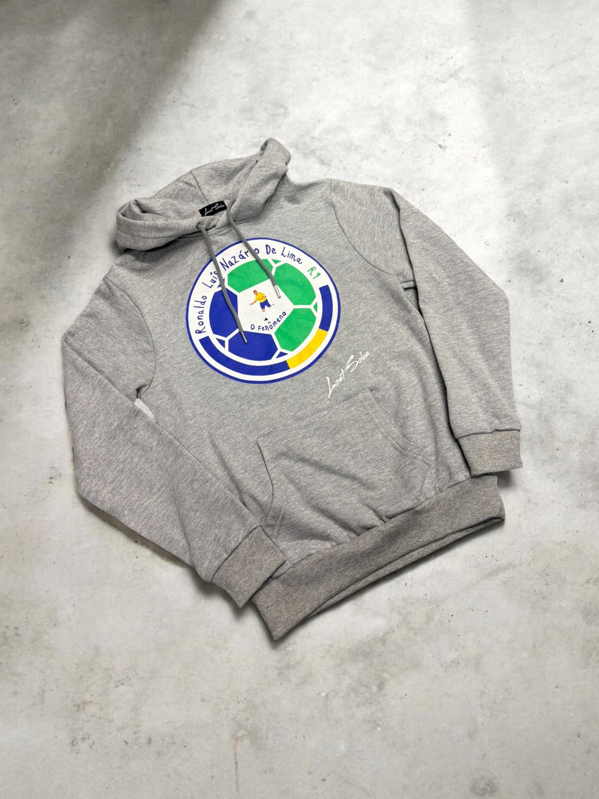 Kids r9 (Brazil) grey hoodie