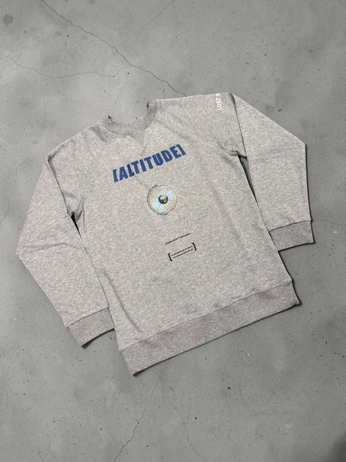 Kids Grey Altitude Sweatshirt