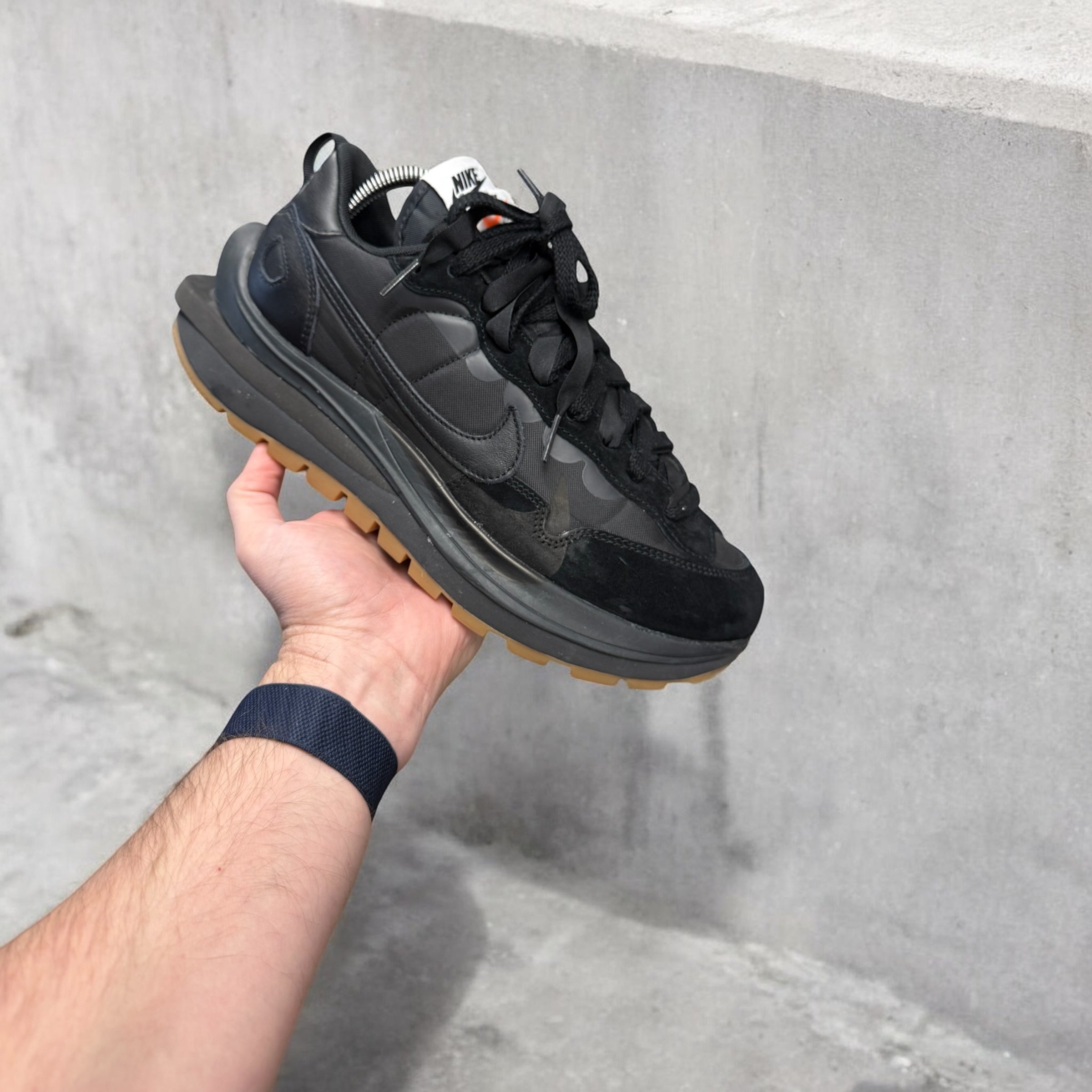 Nike x sacai vaporwaffle (black) uk 7.5 – Lost Soles