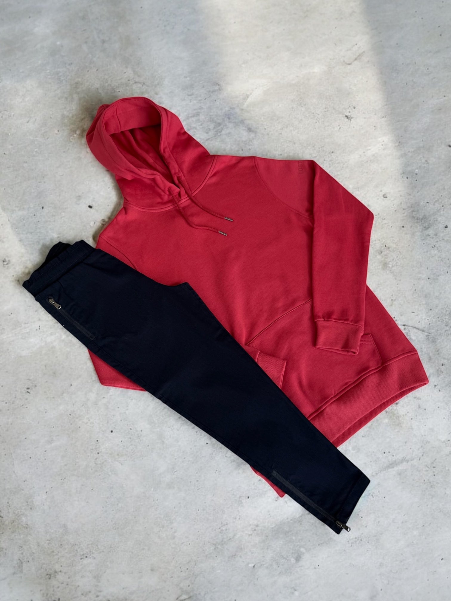 Kids Navy Nylon Stretch Pants