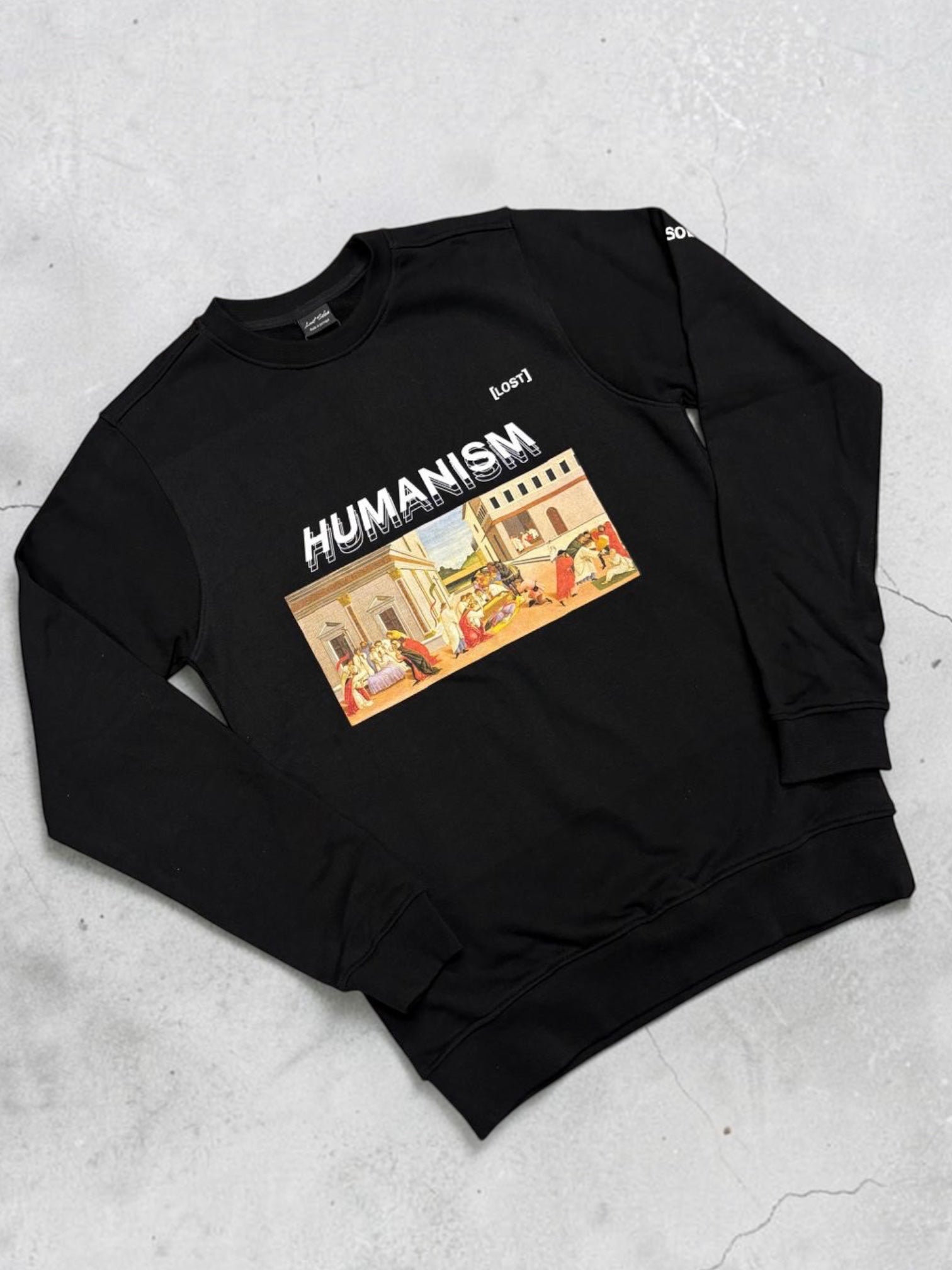 Humanism sweater (black)
