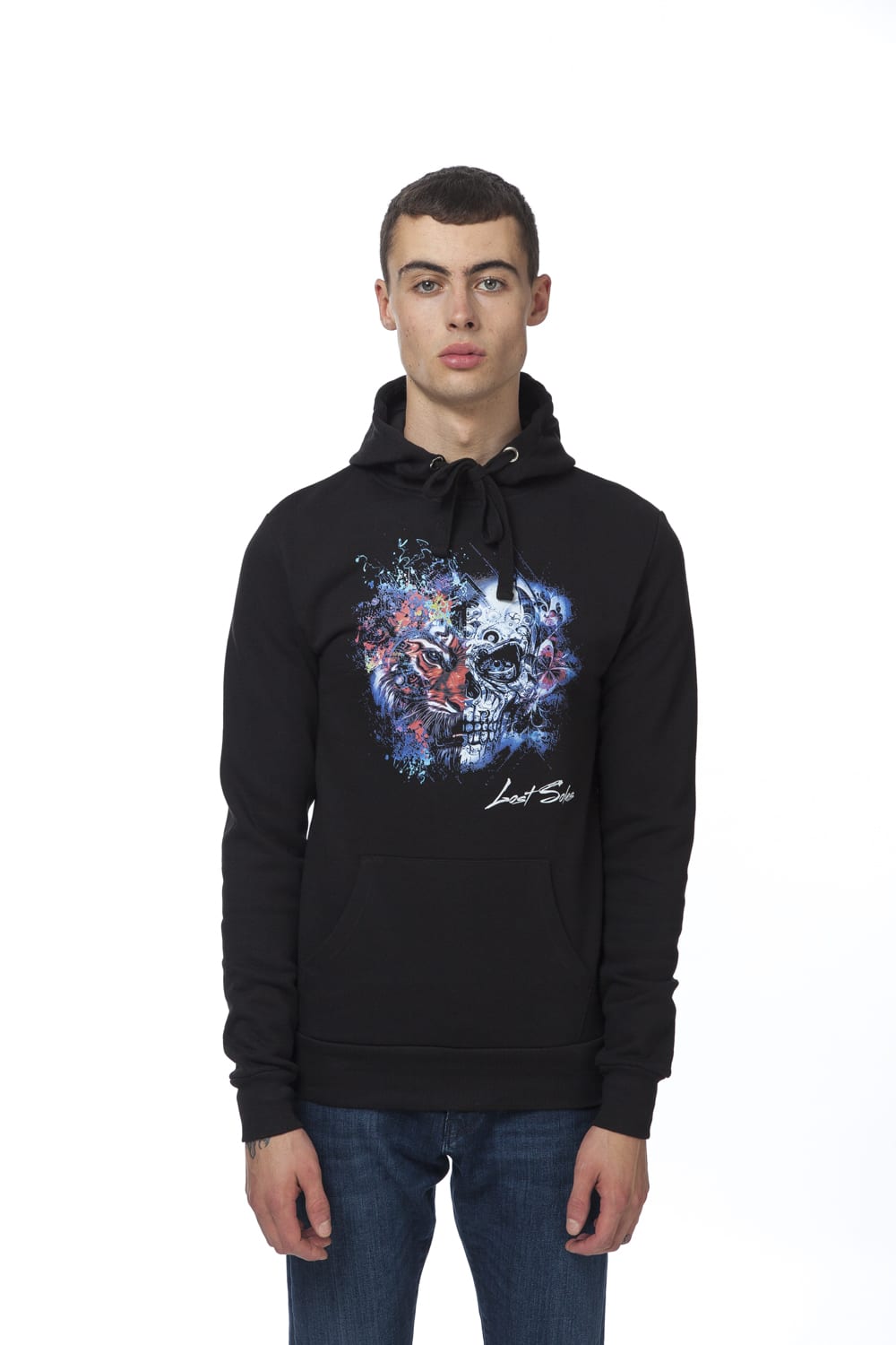 Split Skull Lion Hoody