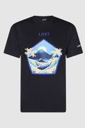 Japan Fuji Luxury Black Tshirt