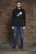 White Jellyfish 2.0 Black Hoody