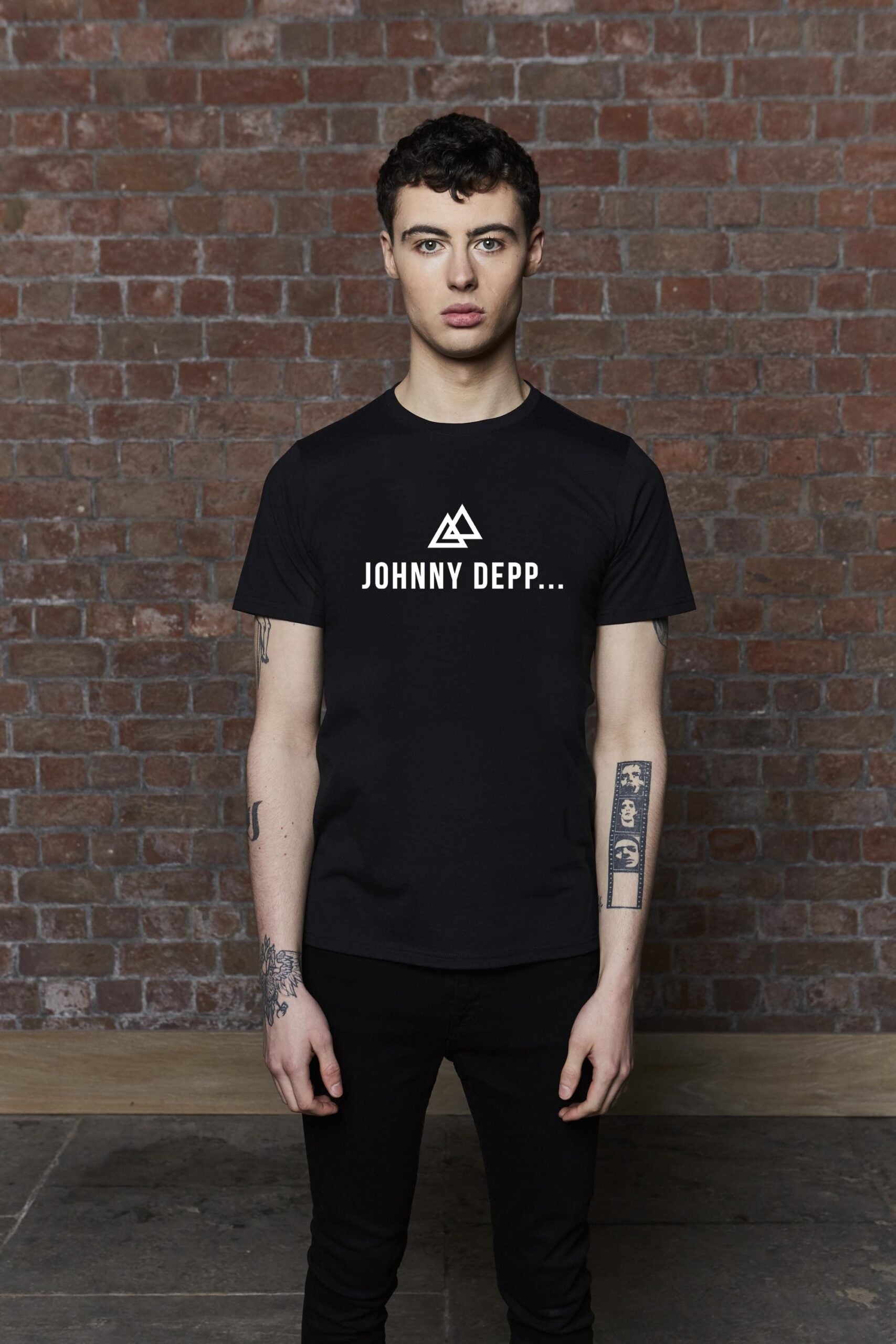 Johnny Depp (Camelphat) Black TShirt