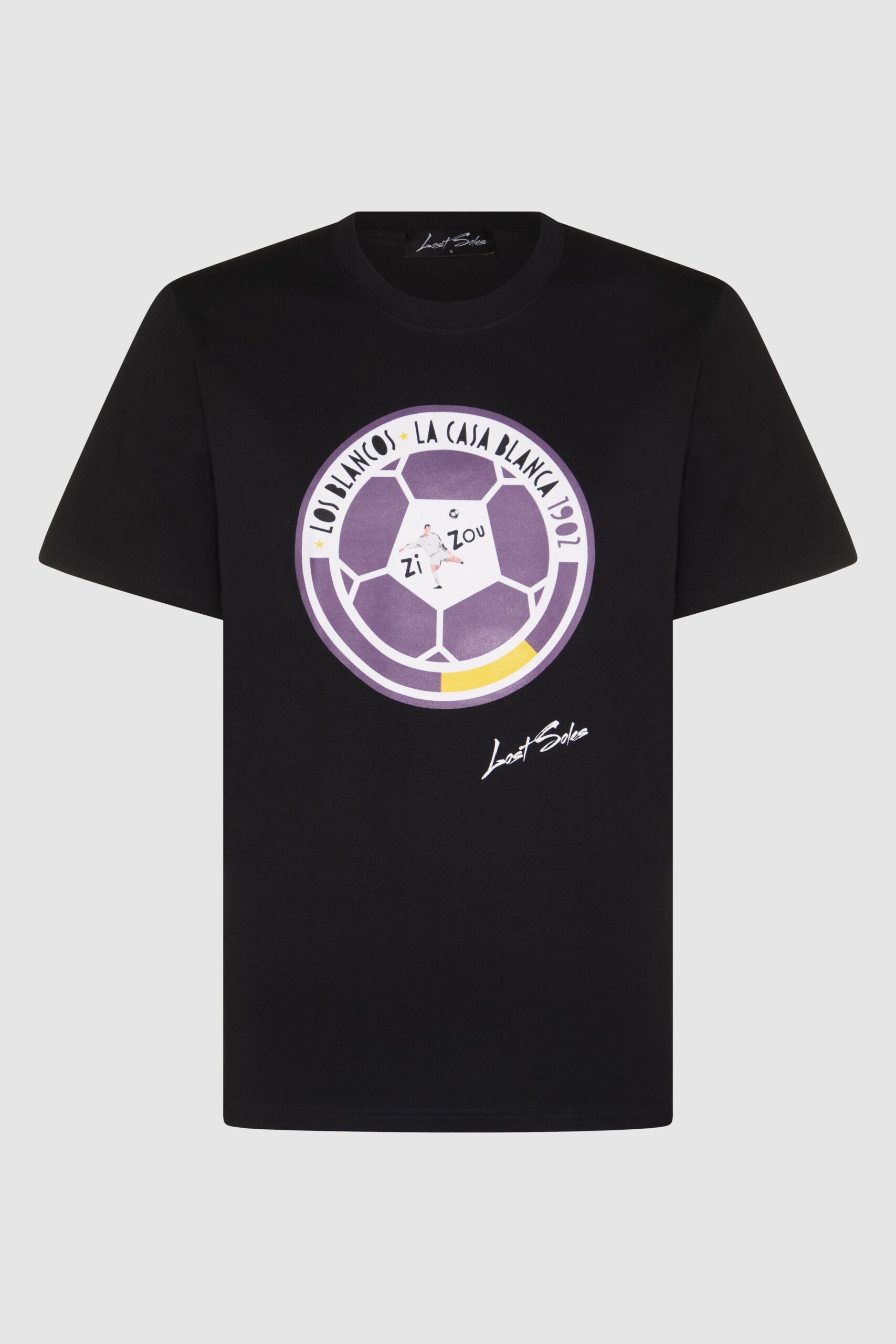 Mens Zizou Tshirt Black (Black Label)