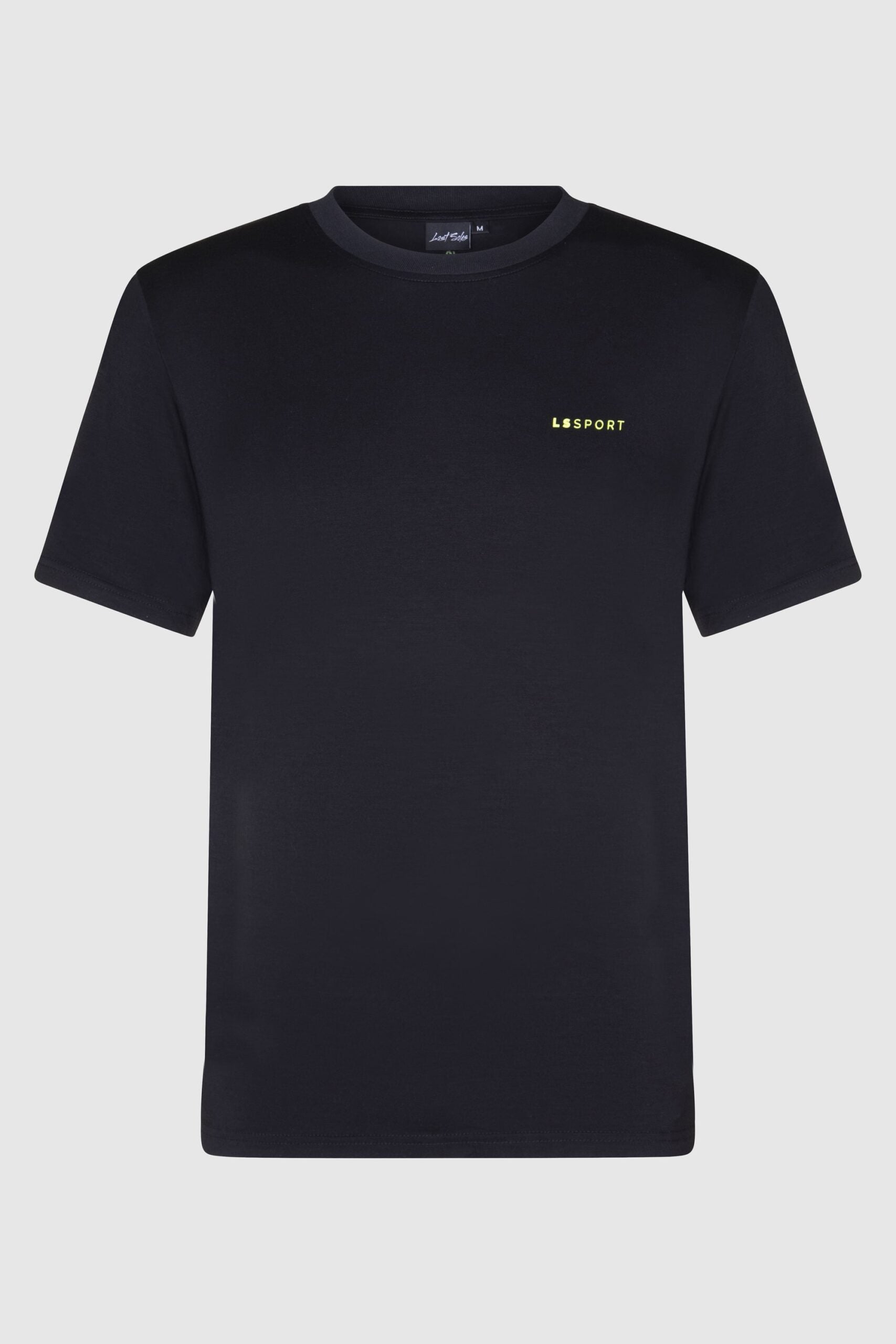 LS Sport - Lyocell Tshirt Black with Neon Logo