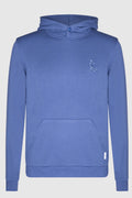 LS Embroidered Hoody Blue (New Style)