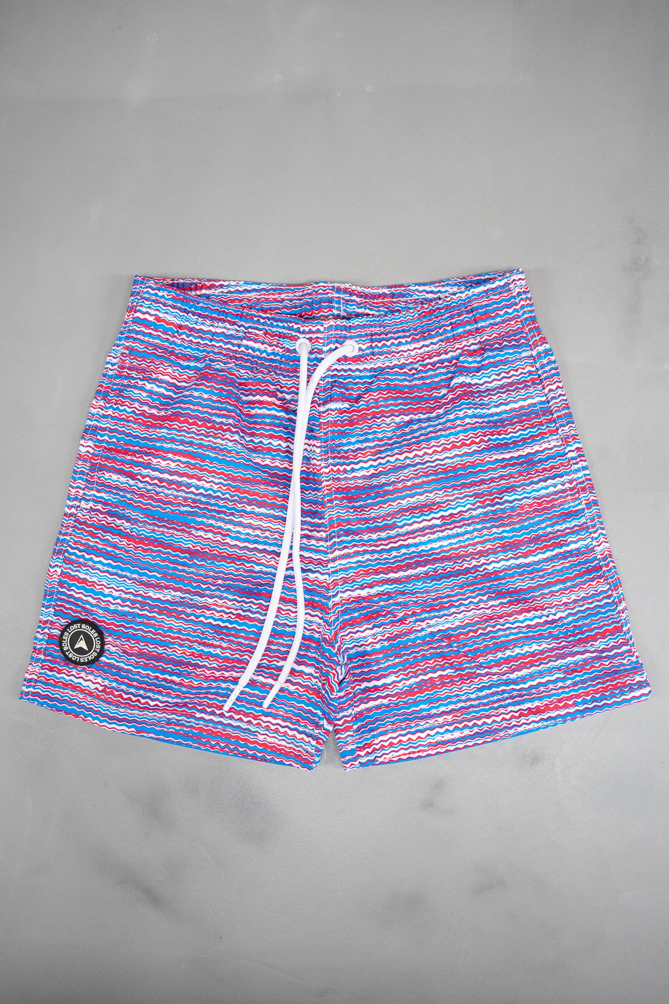 Kids Red / Blue Luxury Swim Shorts