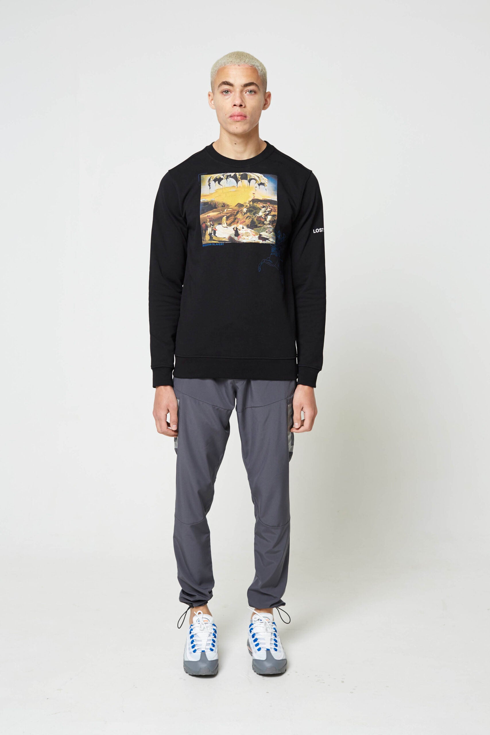 Black Modern Slavery Jumper