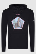 New York Luxury Black Hoody