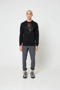 Black Unconventional Jumper